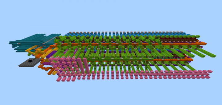 MCPEDL's tweet photo. Working RAM Module - 🤓- Redstone Map - https://t.co/hqGrYcuOLq - By MrSubScript https://t.co/VC3wht0xXa