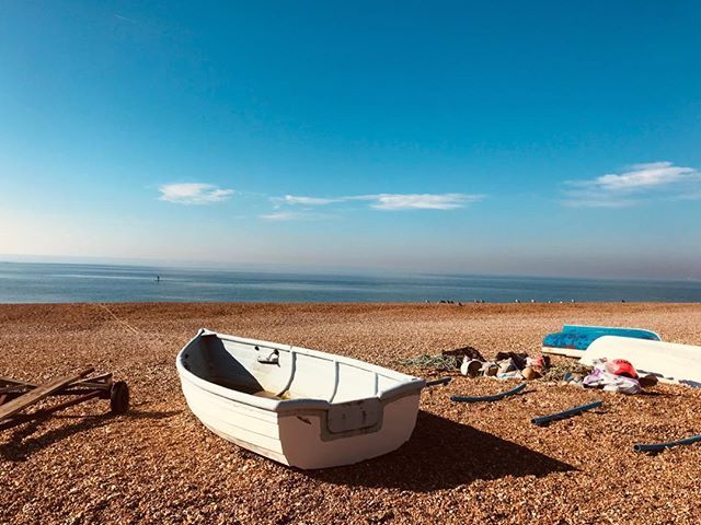 Beautiful Seaford beach, East Sussex.
.
.
.
.
.
#eastsussex #visitengland #sussex #seaford #beach #boat #fishing #sussexcounty #instaphoto #beachlife #cleanbeach #visitsussex  #staylewes #lewes #spring #sussexholidays ift.tt/2HVWl3T