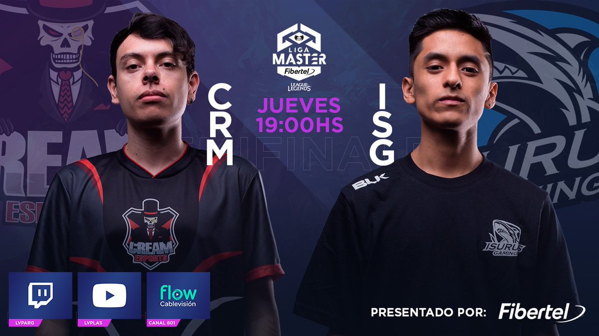 PLAYOFFS -SEMIFINAL | #LigaMasterFibertel

Hoy en el <a href="/BAiresCenter/">Baires Esports Center</a> se juega el pase a la GRAN FINAL🔥

⏰19:00 HS 🇦🇷

🎙️@ZombyraGG <a href="/Gotszar/">Gotszar</a> 

📺twitch.tv/lvparg          
📺youtube.com/lvplas          

Toda la info de la liga en 👇
ar.lvp.global