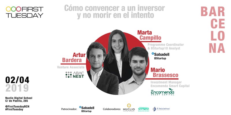 brasses_co's tweet photo. Ni os imagináis la ilusión que me hace ser ponente con @martacampillo (@BStartup) y @arturbardera (@abaccapital) en el próximo @FirstTuesdayBCN - "Cómo conseguir inversión y no morir en el intento". ¡La 1a vez que vi a @carlosblanco fue ahí hace 4 años!  https://t.co/1iMR529NBw https://t.co/zYjqkkLble