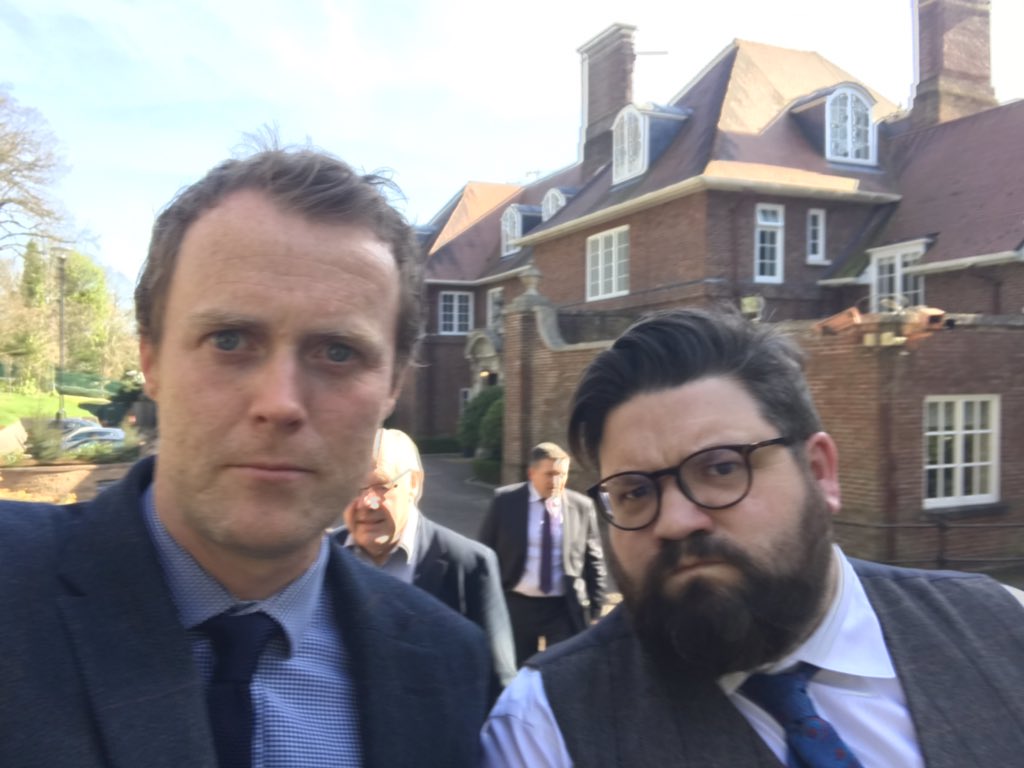 SeamusLeheny's tweet photo. Just out of a business briefing along with other business groups at NIO in Stormont House re #brexit
Continued efforts from all involved to avoid a devastating “No Deal” for NI
p.s We don’t always look so cross! https://t.co/IrPsPp6zpK