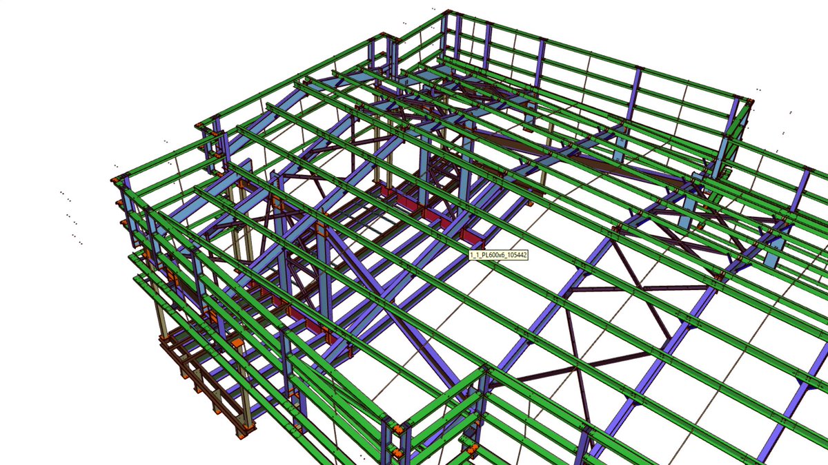 RajhansaSuryak's tweet photo. Steel Detailing #structures #peb #aveva #bocad https://t.co/Jo5WcYUOyW