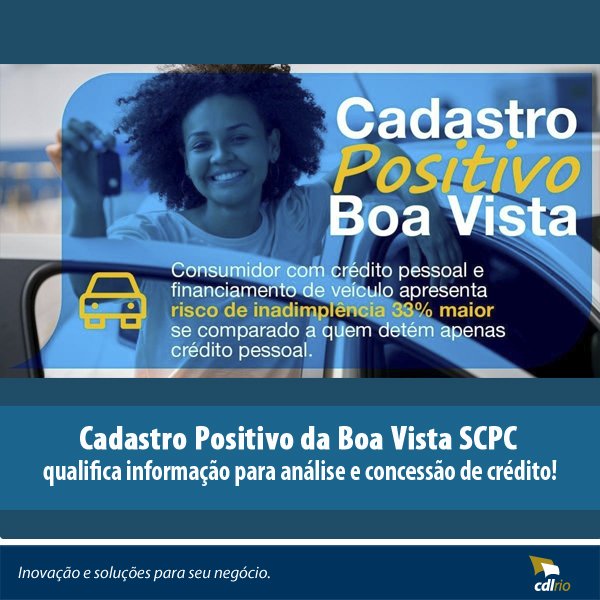 CDLRio's tweet image. Participar do Cadastro Positivo é vantajoso para pessoas e empreendedores ... Comece agora sua história positiva!  Autorize agora a sua participação e a de sua empresa no Cadastro Positivo. Confira mais detalhes nos artigos publicados pela BVS SCPC: goo.gl/2fYtpS