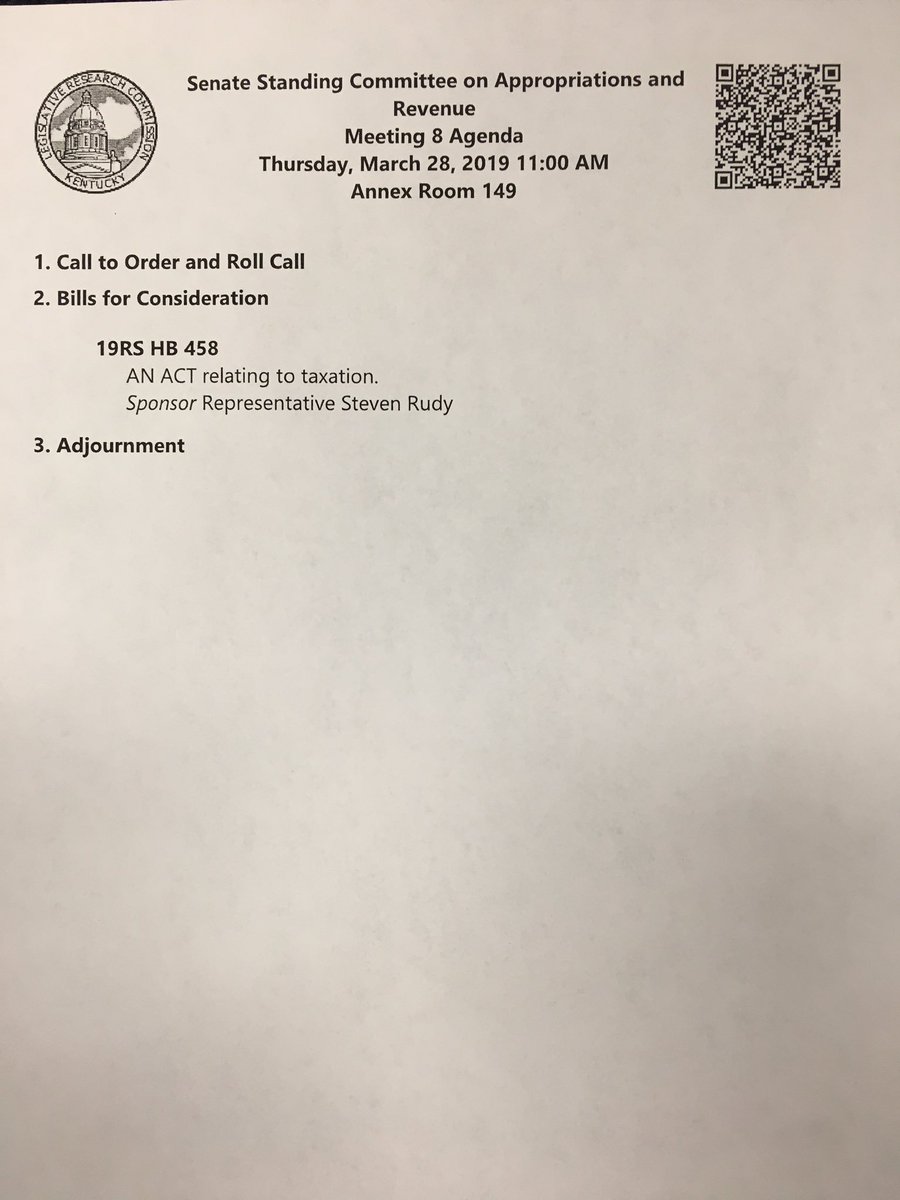 CampbellsVoice's tweet photo. Attending the Senate Standing Committee on Appropriations and Revenue. Packed house with lots of #RedforEd Advocates standing strong for students, educators, and public education. #KEA #Red4Rights https://t.co/iSgGNKKJXl