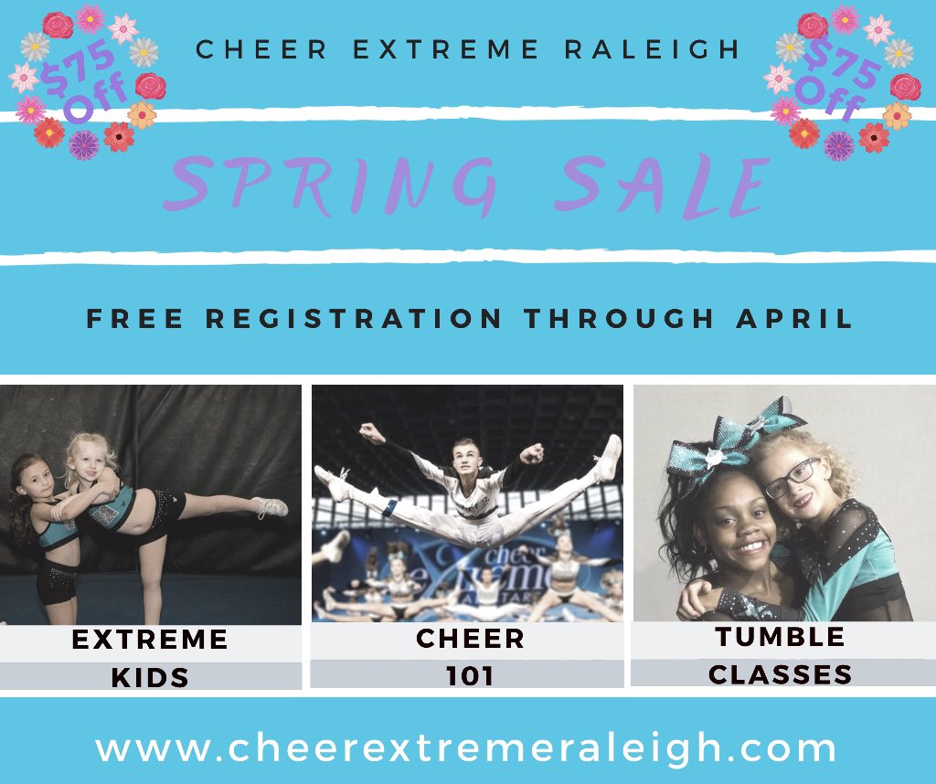 cea_raleigh's tweet photo. To celebrate Spring and our Grand Opening we are offering FREE REGISTRATION for April to new members 🐰 🌸 🥚 🌺 🐥 https://t.co/n6EuRoGCaw