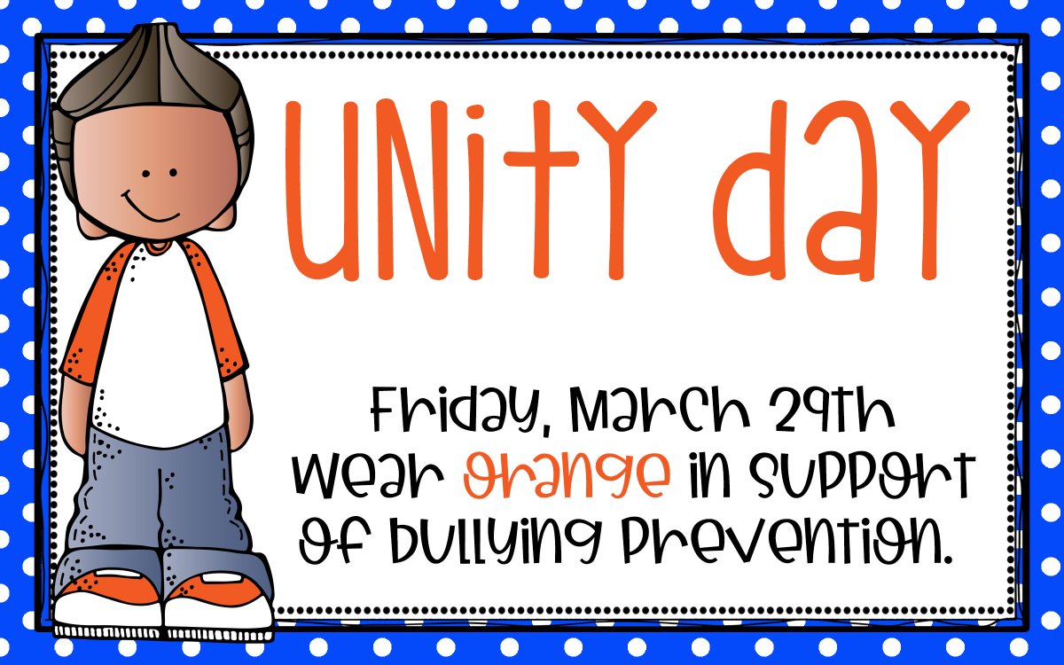 fle_media's tweet photo. #UnityDay #WearOrange #OrangeFriday #BullyingPrevention #WeAreFLE @sukaratana_lcss @crocker_lcss @alawsonFLE https://t.co/KCHN5sWimD