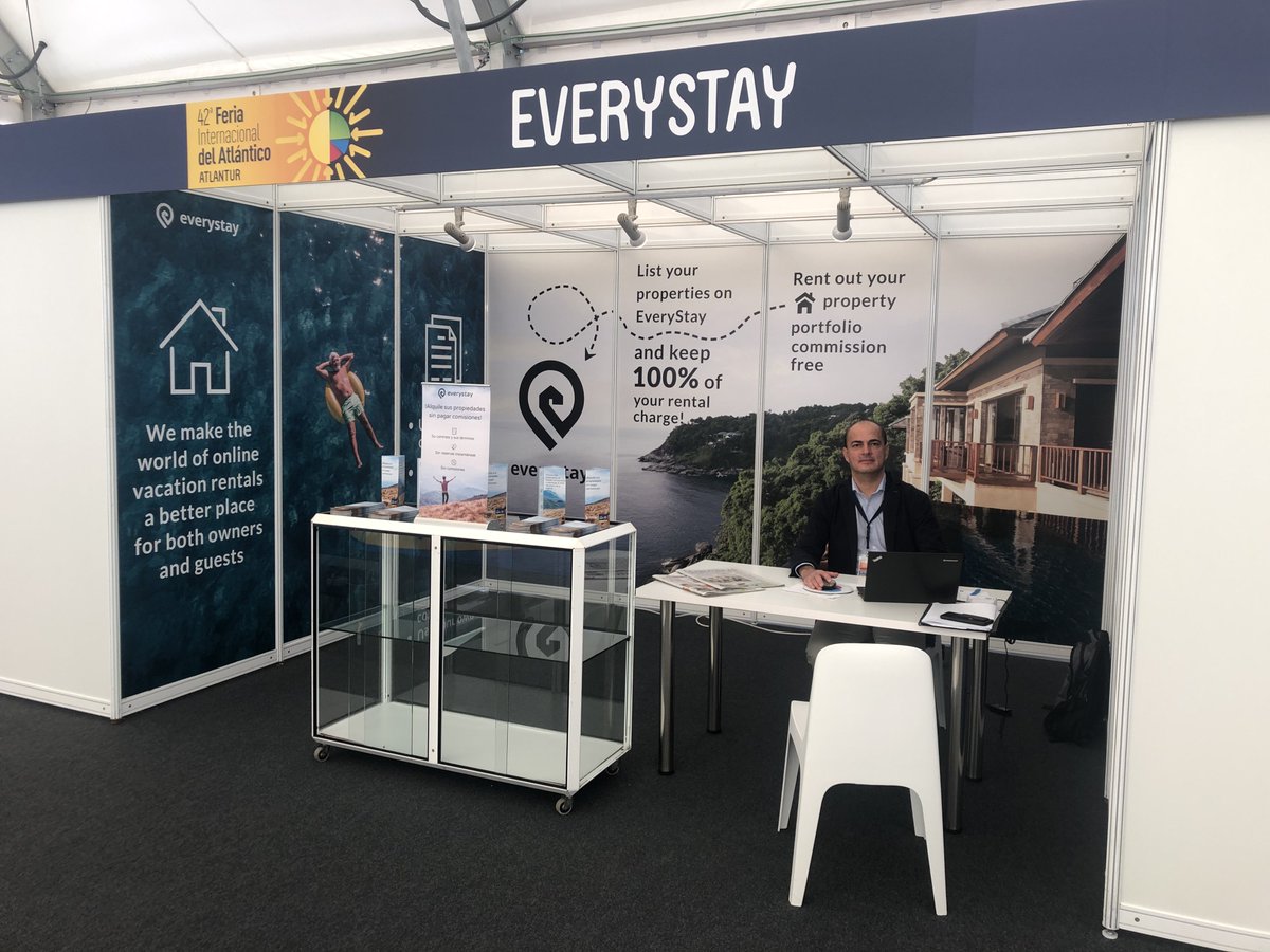 EveryStay's tweet photo. Great to see #EveryStay represented at the #FeriadelAtlántico tourism fair, #Atlantur! Our stand has even caught the eye of the President of Gran Canaria 👀 You can visit Teo if you're at the fair, or catch him speaking from 17.00-17.30 in Pabellón 5.
@infecar https://t.co/bkKY0Pzit3