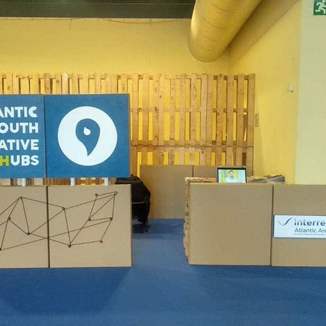 AtlanticHubs's tweet photo. Buenos días ya estamos en Gijón en @Citech_es

Mañana hacemos nuestra presentación, pero hoy nos podeis hacer una visita.
#aychEU #Interreg #atlanticarea #transnational
#AtlanticHubs #atlanticyouth #aychHubs #aychideas #aychambassadors #aychplatform #gijonhack #citech2019 https://t.co/DgS99fh9wW