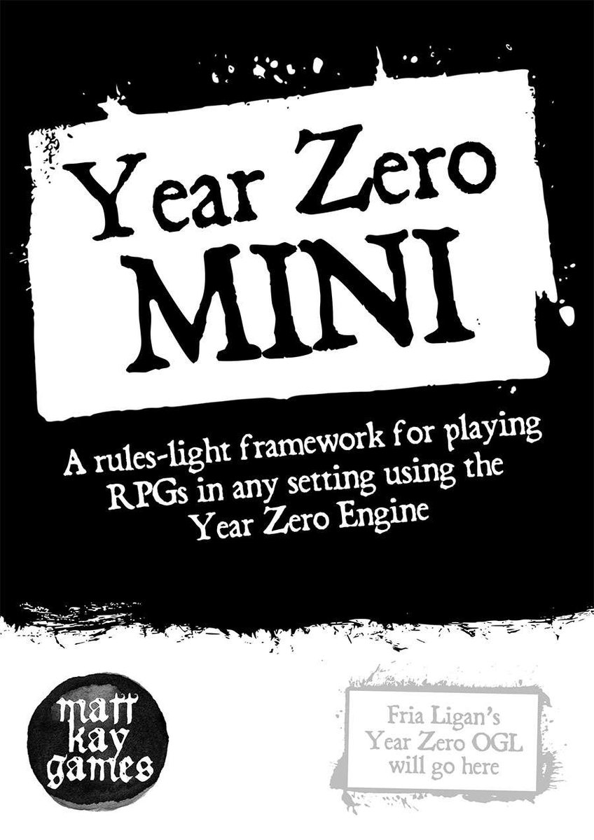 oddbard's tweet photo. Matt Kay's @9littlebees Year Zero Mini Playtest is now live on @DriveThruRPG:

https://t.co/nnsmcMMZkI

Our first campaign setting for the playtest is available here:

https://t.co/gFlXSZKfU5

We have two more campaign settings for YZM in the pipeline. More details soon. https://t.co/xP2chHRxWx
