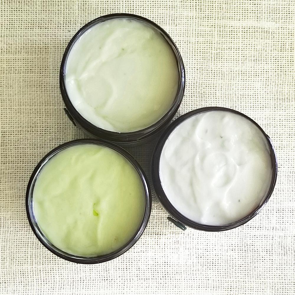 espinachebody's tweet photo. Because of the nature of, well, nature, you may find that the cream you just ordered is a slightly different hue than the last!  I don't use artificial colors or dyes, so each has a beautiful, nature-made hue of its own as unique as you. https://t.co/SuMjns8tGN https://t.co/dfhhxvi9um