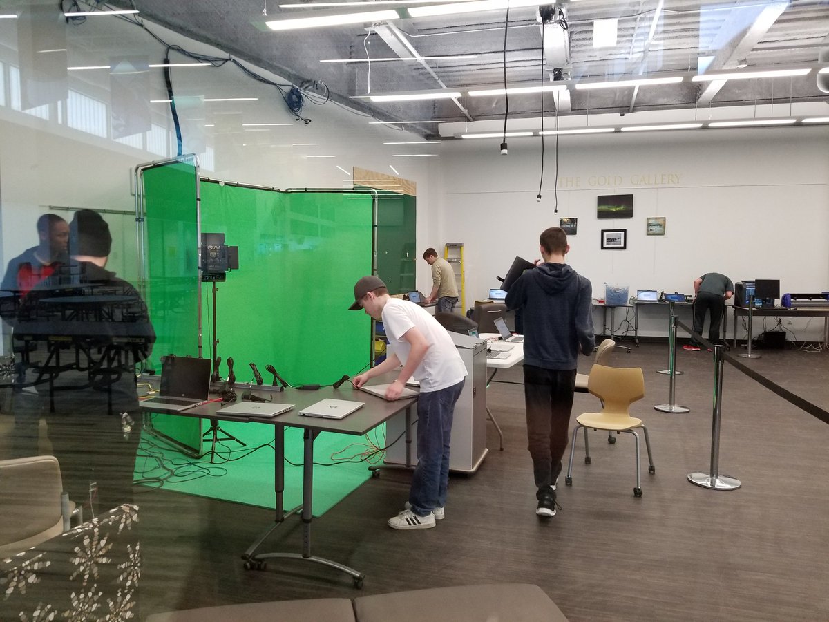 Hey <a href="/LegacySabers/">Legacy High School</a>, the <a href="/sabercybers/">Legacy Saber Cybers</a> are busy unboxing and network imaging your new staff laptop today! Real world and authentic IT skills being practiced!