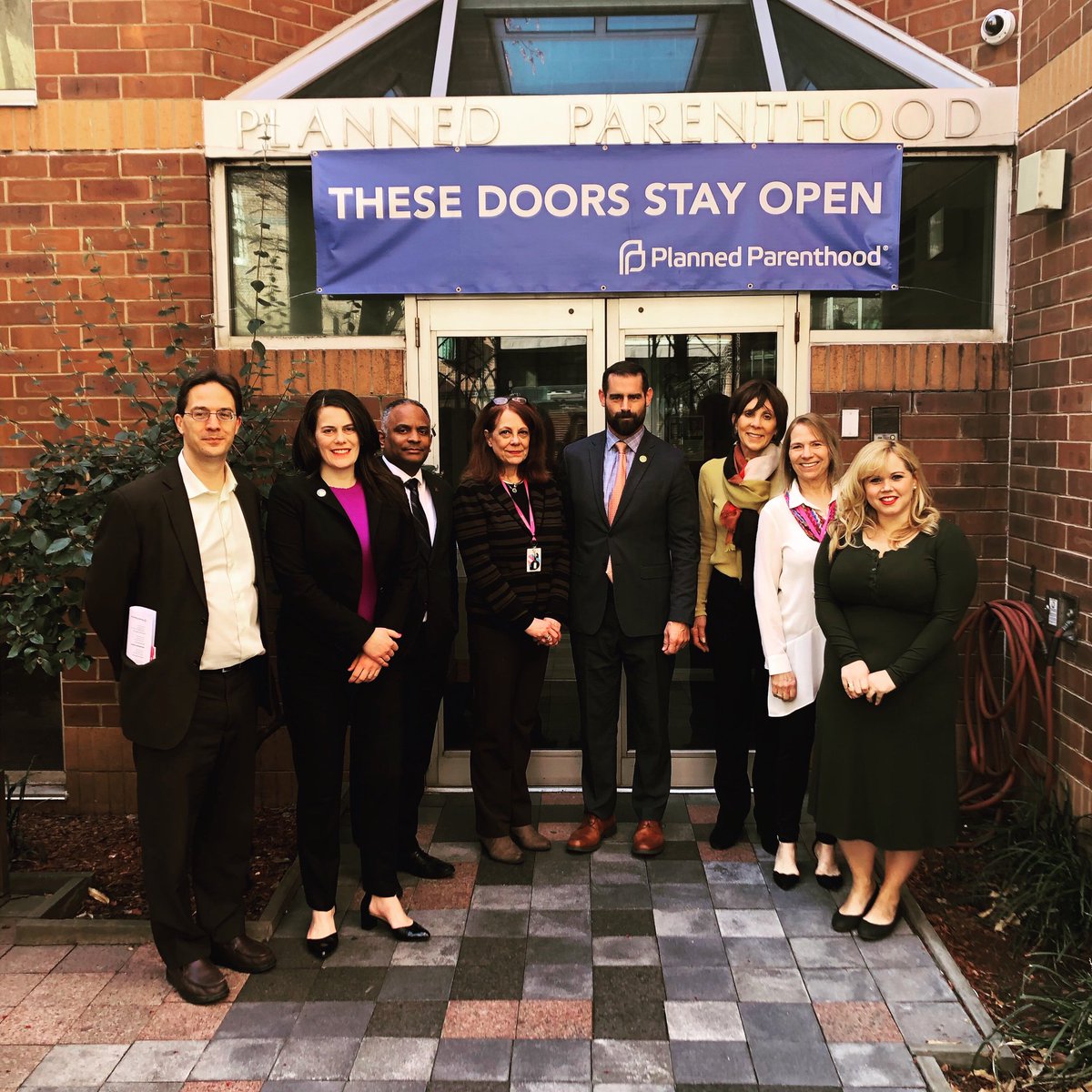RepFiedler's tweet photo. Everyone should get family planning & medical care, regardless of how much money they have. I stand with @PPAdvocatesPA ! #TheseDoorsStayOpen https://t.co/74ZA9sh2G7