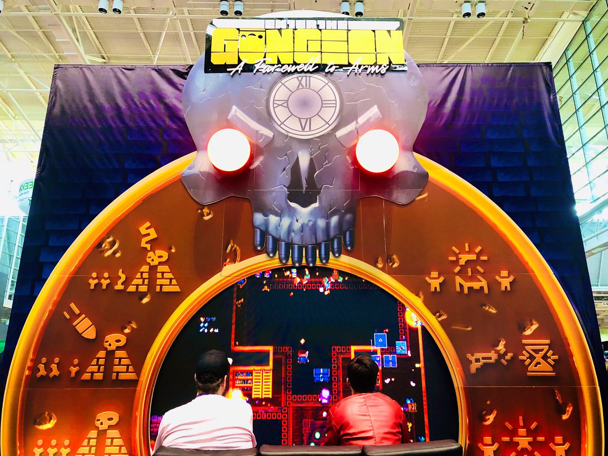 Enter the Gungeon: A Farewell to Arms is playable at PAX East this weekend in a booth worthy of Kaliber!