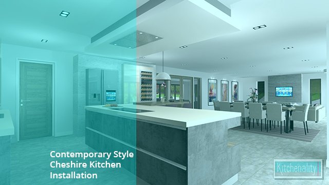 New Project! Contemporary Style Cheshire Kitchen Installation - bit.ly/2UXpejH #kitchendesign #ThursdayMotivation #rempp