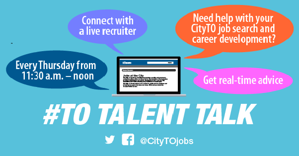 City of Toronto Jobs tweet media