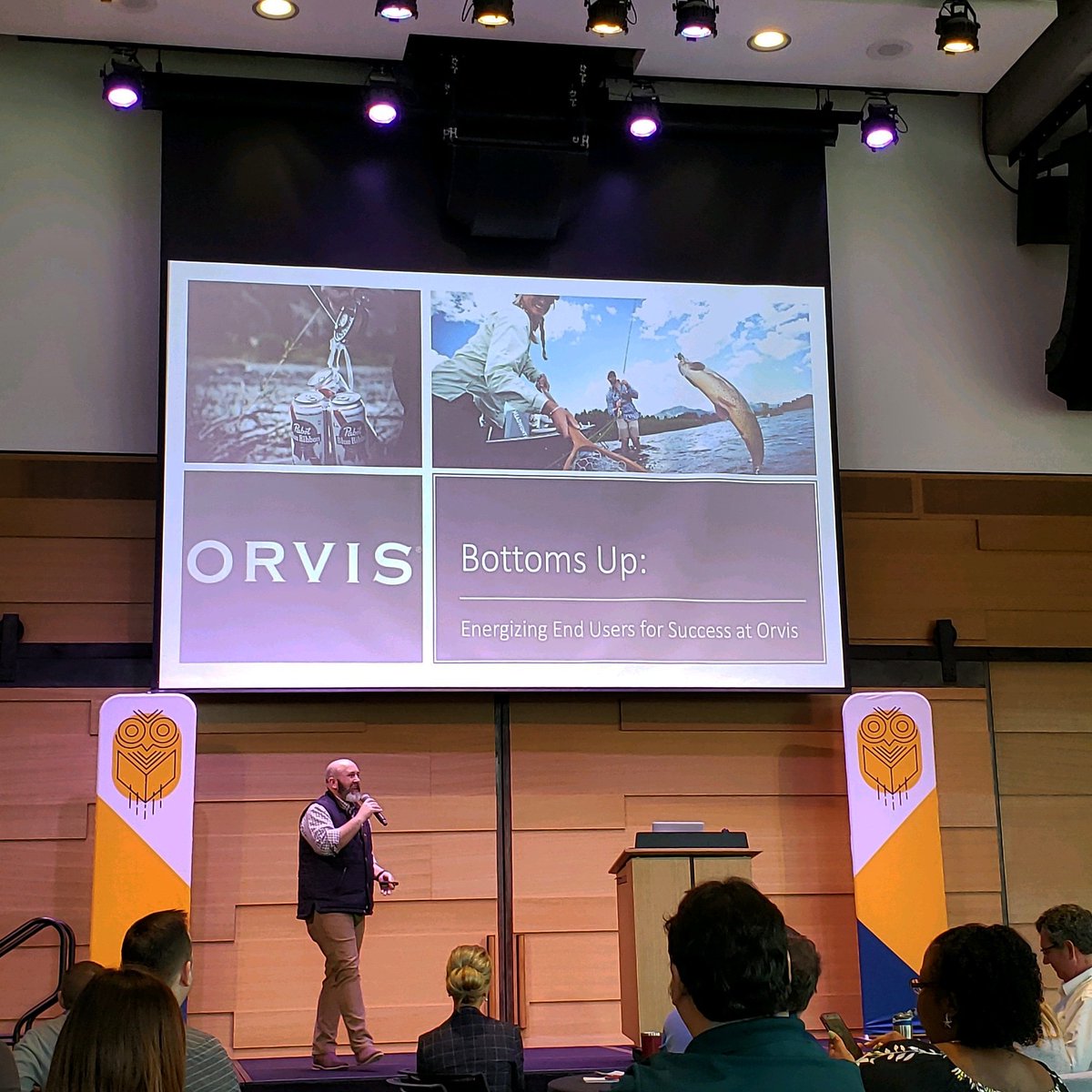 AccountingDept's tweet photo. Kicking off day 2 of #elevateknowledge withJason Pafford from @TheOrvisCompany https://t.co/wI1oqMRYaZ