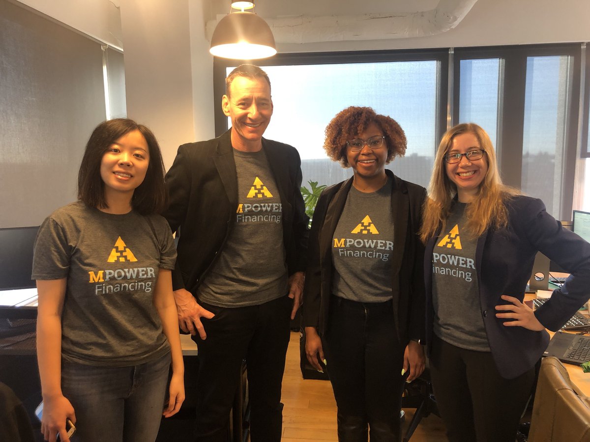 MPOWERfinancing's tweet photo. Dressed and prepped for our... FINTECH HAPPY HOUR TONIGHT!

Join @MPOWERfinancing, @Deloitte, @Rooam, and @villagecapital at @18thSTLounge from 5:30 pm to 7:30 pm! #DCTech #TeamMPOWER #HappyHour

More info &amp; free tickets: https://t.co/cCuOILu88R https://t.co/VxWWWbcL0t