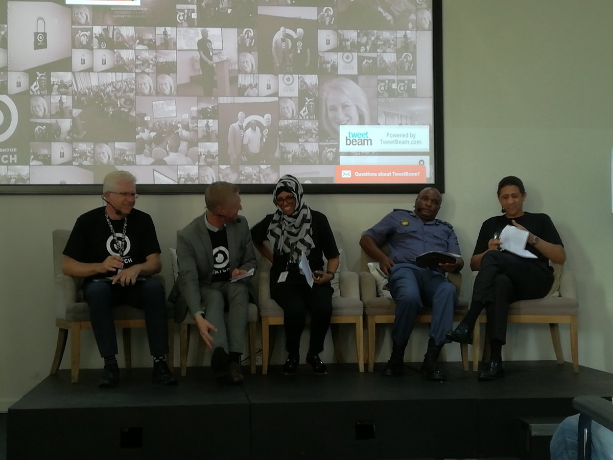 HanmarieM's tweet photo. #NHWVC WC NHW launch - Panellists: Minister Alan Winde, Ald JP Smith, Brigadier Alexander, Mr Chrispin Sonn, Ayesha Fortune. https://t.co/vmBcI3whXV