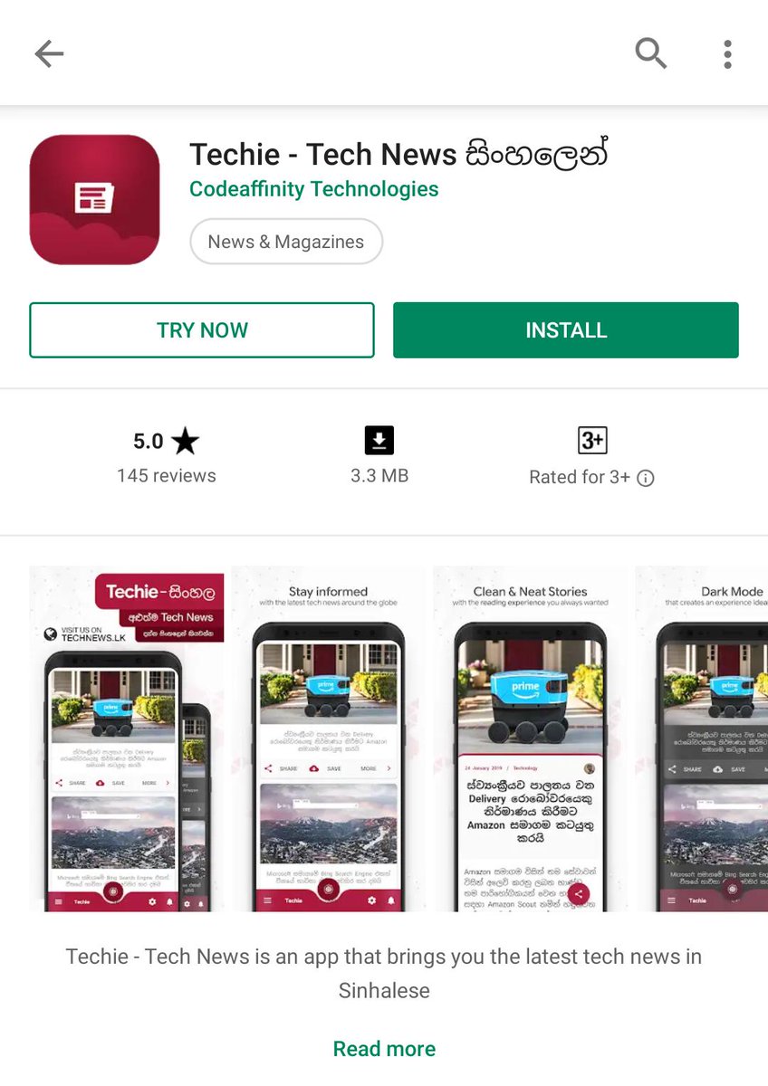 truekasun's tweet photo. Try, before you install! 😝
#GooglePlayInstant #Techie https://t.co/7D4vJlJwo8