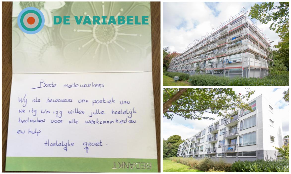 DeVariabele's tweet photo. Dank je wel bewoners van de Middachtenstraat voor het lekkere gebak en de persoonlijk boodschap @PortaalWonen Hier doen we het voor! https://t.co/yF68UTe1Tq