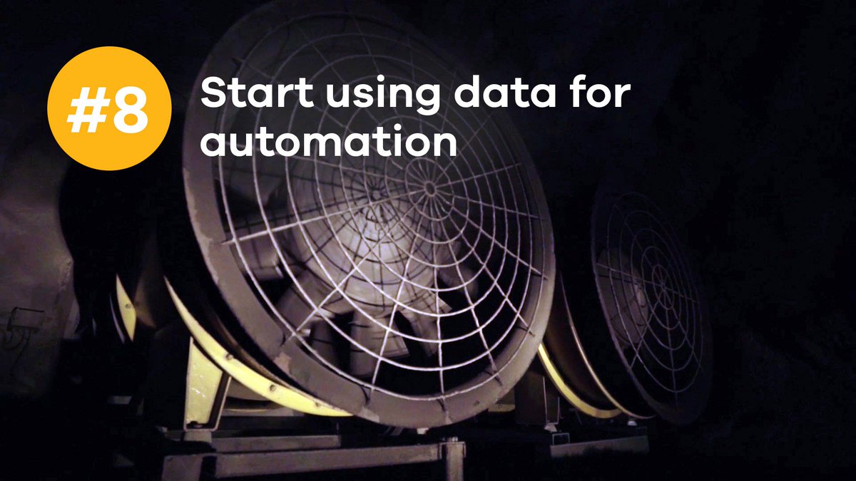 On the roadmap for information-driven mine operations - Start using data for automation! A good example is Ventilation on Demand by Mobilaris Mining Intelligence. Watch the video for our approach: tinyurl.com/y8yrj5o7 #mobilaris #epiroc #ventilationondemand #mining #tunneling