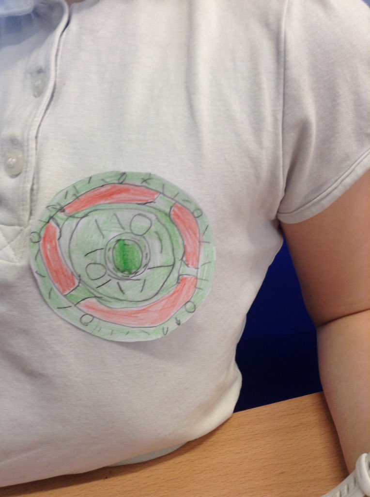 latimerprimary's tweet image. #latimerhistory #classPK We enjoyed making brooches on Vikings Day.