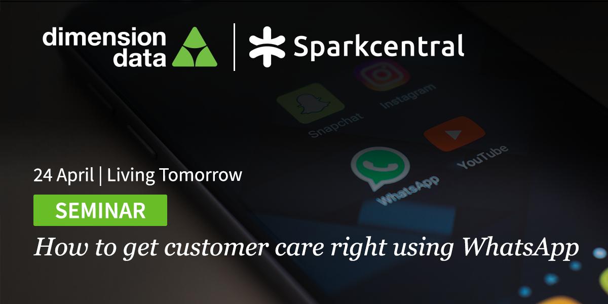 Join us on April 24 for an exclusive seminar on how to get customer care right in the age of instant gratification. A half-day session packed with practical use cases and best practices. Register: bit.ly/2uvmYVr