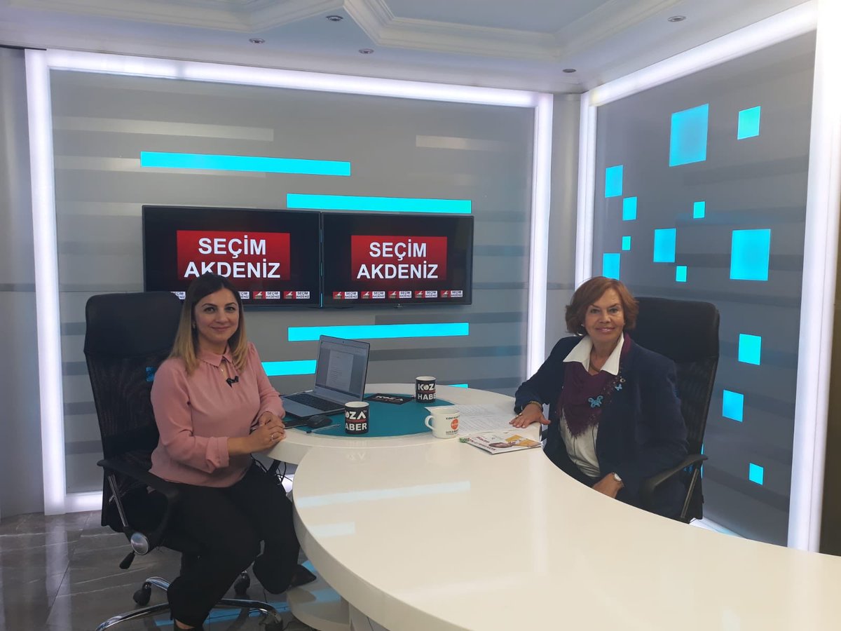 gaye_doganoglu's tweet photo. 📺 @koza.televizyonu ekranlarında @dilekbozkurt07 ile Seçim Akdeniz programımız başladı. 
İzlemek için 👉 https://t.co/Ptw2zaytvC https://t.co/fhHjgV3C18
