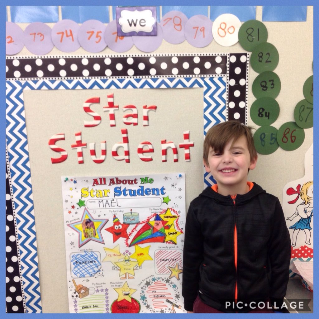 Loved learning more about our super sweet star student!