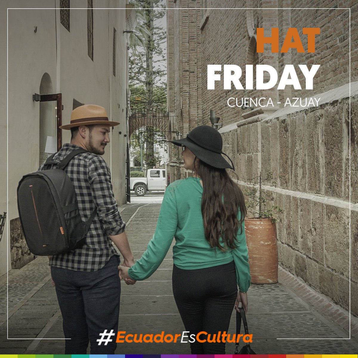 Produccion_Z6's tweet photo. #Destacado | La campaña “Hat Friday” busca incentivar a los ecuatorianos a que todos los días viernes usen el Sombrero de Paja Toquilla y lo promocionen posteando fotos en sus redes sociales con el hashtag #HatFriday.
@eltiempocuenca👉https://t.co/Rt4FUC2th2
#EcuadorEsCultura https://t.co/u0Ryg4kgB2