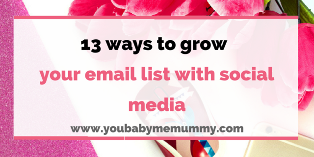 Email list need a boost? Here are 13 ways to grow your list with social media. dld.bz/gq2S9 pblogger