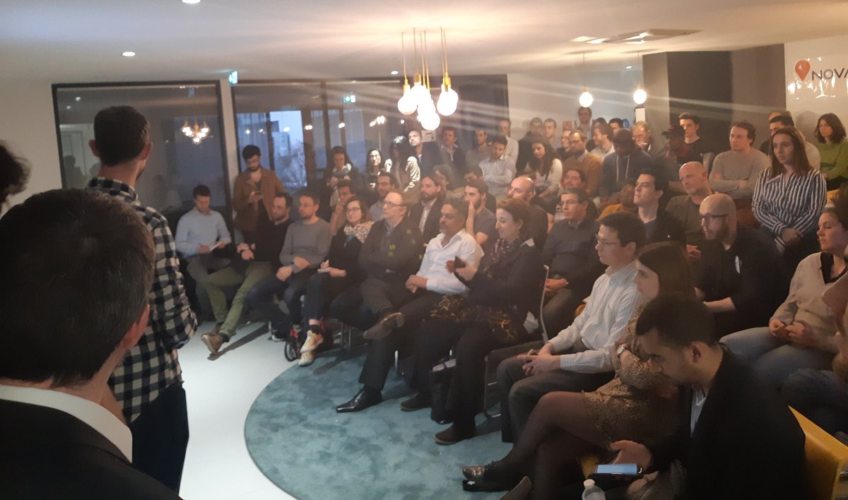 SabrinaSDE's tweet photo. [En direct] Saviez-vous que le #MachineLearning peut être appliqué au #BIM ? #MeetupNovalian #Meetup #Innovation #AI @Novalian_fr https://t.co/T5fZGavrEI