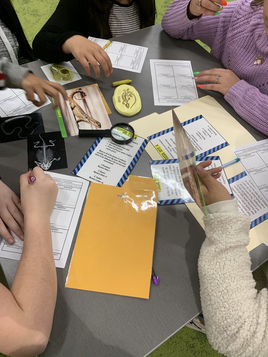 PioneerScience5's tweet photo. Last week we were artists. This week we are paleontologists. The fun never ends. @EKD_Elementary #ekd_learning https://t.co/g5a7riXhM9