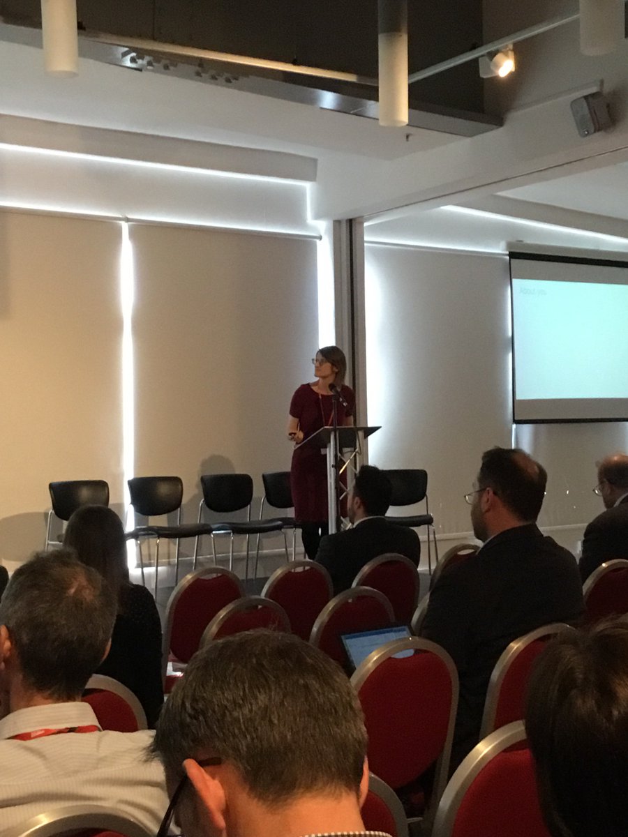 SpaceNEEngland's tweet photo. Clare Barcham from UK Space Agency tells #nesatapps Conference the North East plays a vital role in the thriving UK space sector @spacegovuk https://t.co/UJ0JGdj0e5