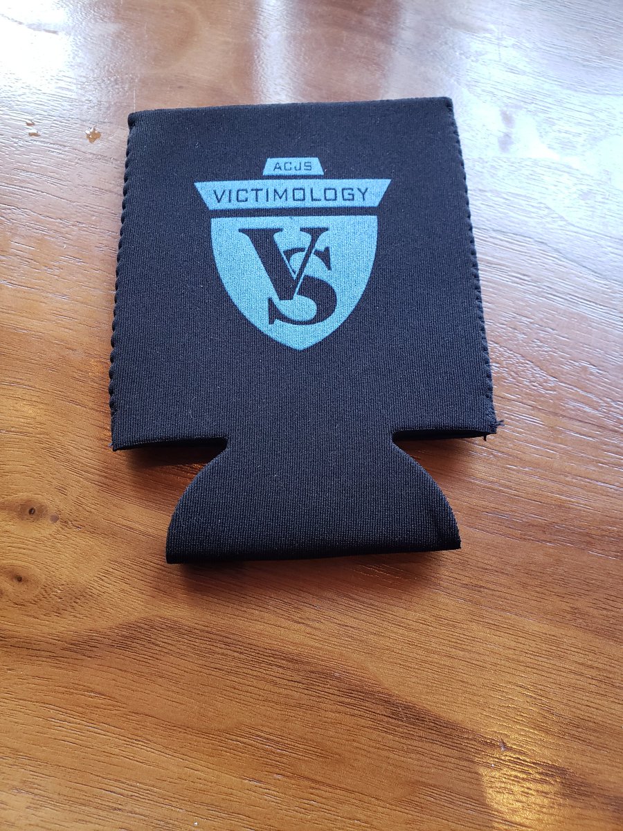 You know you want an ACJS Victimology koozie! Come to our meeting at 3:30 in the Iron Room!