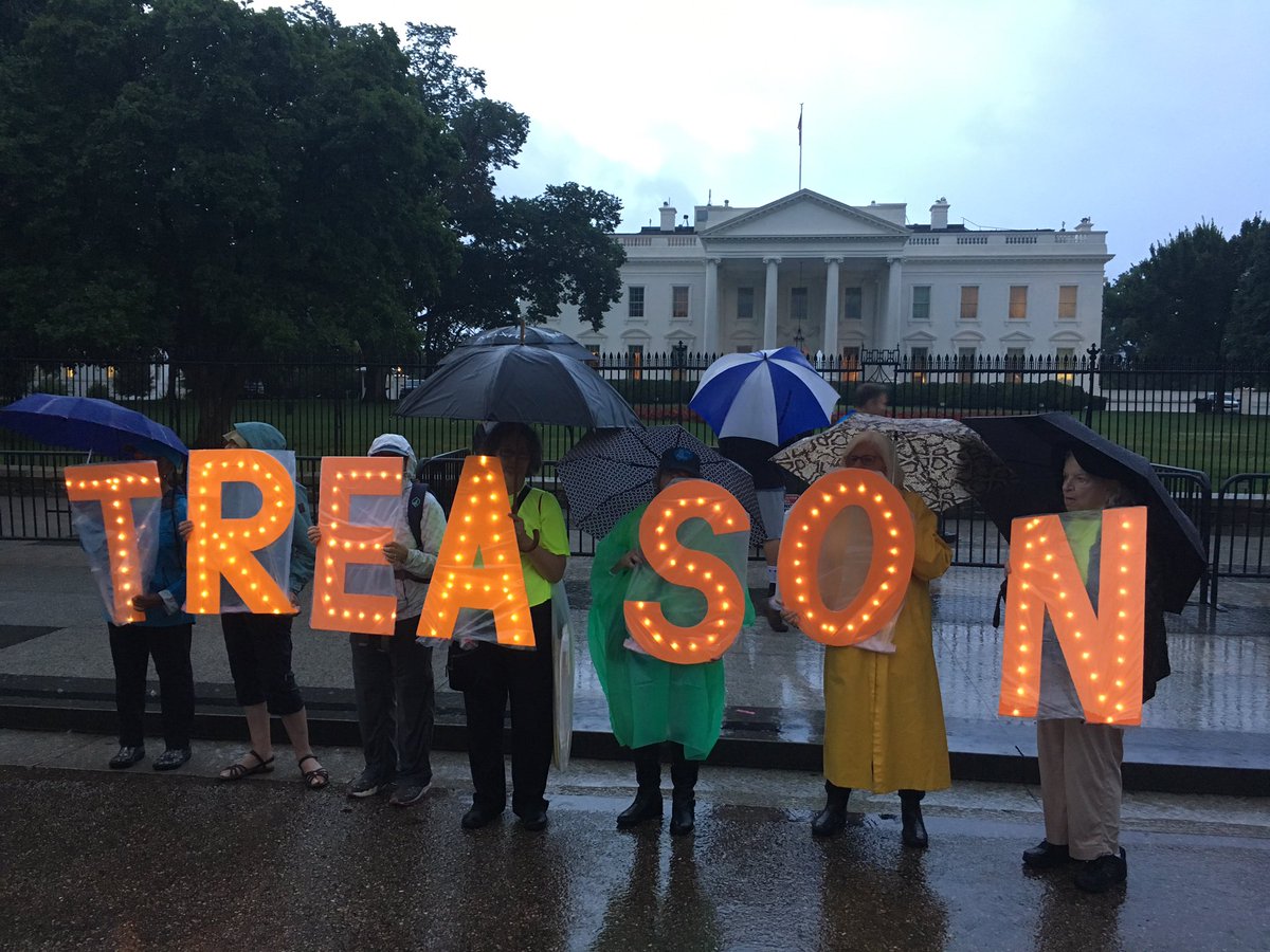 KremlinAnnex's tweet photo. At #KremlinAnnex we appreciate everyone supporting our cause. Approaching 9 months of protesting soon, so let’s take a look at what signs we already had. Together w/ our partner @hr_indivisible we followed the news and major events. 
#ThrowbackThursday 
#SpotOn 
#OurMessage 
#1 https://t.co/h8yjxCYCSI
