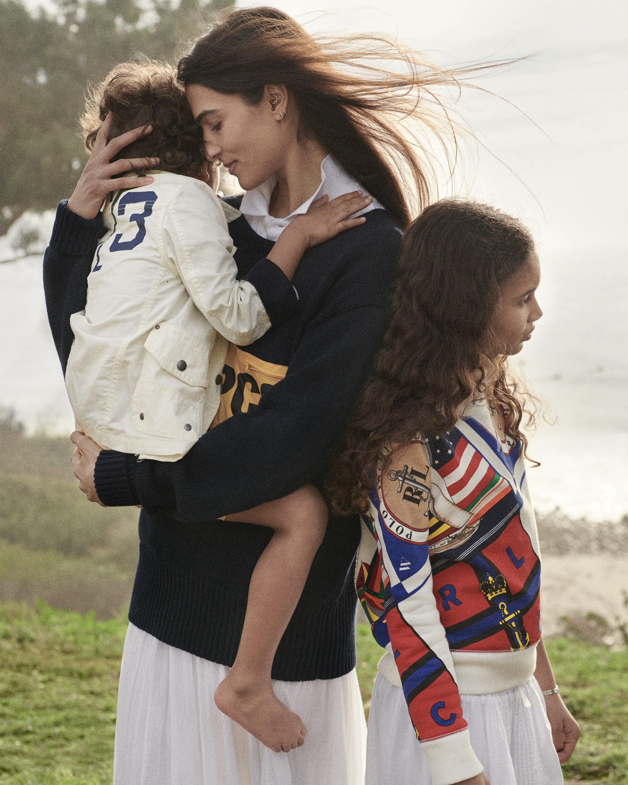 Ralph Lauren on X: Teresa Lourenco with her children, Zaria Lourenco-Noel  and Lion Lourenco-Noel. Family is who you love. Explore the campaign at   #PoloRLStyle #PoloFam  / X
