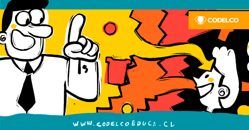 CodelcoChile's tweet photo. ✏️ ¡Si tienes una tarea sobre el cobre, es tu hora de suerte! En nuestra Aula Minera podrás aprender sobre los distintos procesos productivos del cobre y muchas otras cosas relativas al metal rojo. ¡Descubre #CodelcoEduca! https://t.co/xjEaLIpWTb https://t.co/OXIjk3fAdD