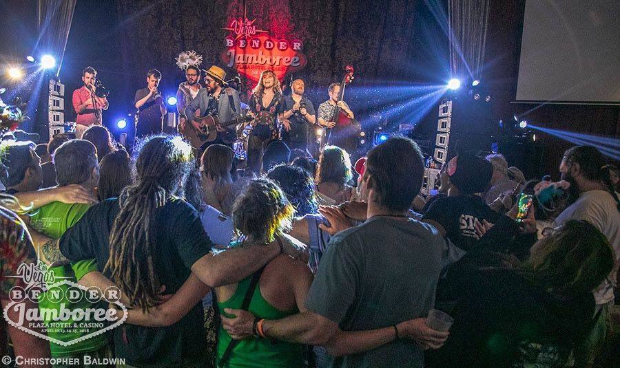 Throwin it back to last years Bender Jamboree which ended with Dustbowl Revival and a giant group hug! It was pretty special. Were you there? BenderJamboree.com #GroupHug #BenderJamboree (c) Christopher Baldwin