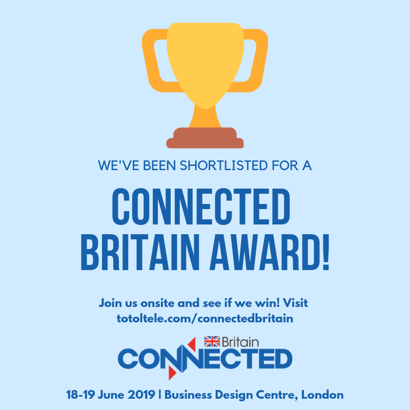 Amparo_tech's tweet photo. Pppst!!
We've been Shortlisted for a Connected Britain Award!!
#Yorcoms #Shortlisted #Awards #ConnectedBritain
https://t.co/9h3OPyzTKs https://t.co/AecI2Mx7t6