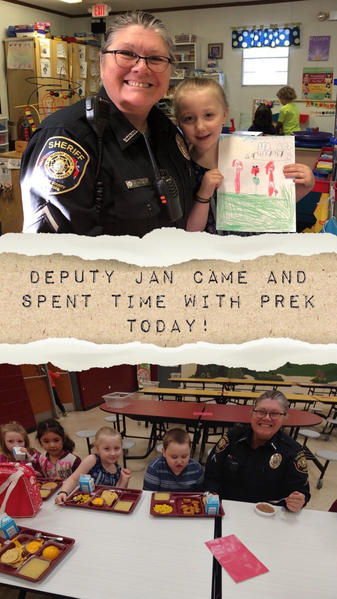 RES_MsChris's tweet photo. @RESSROjanRockS Came and spent time with my PreK Tigers today. She had a picture made for her and had Lunch with us today! #RESROARS #BCSROCKS https://t.co/CLYZJNt08D