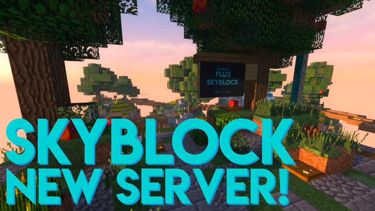 TylFlux's tweet image. The @FluxTheOfficial Community #Skyblock #MInecraft server is public!
We're still adding features and tweaking settings, but the server is open 24/7 to everyone and anyone who may want to check it out, thanks to our amazing 
IP: mc.officialflux.com