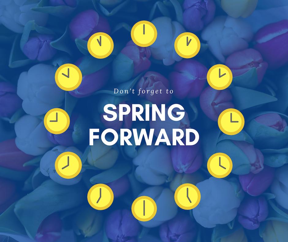 EPinIreland's tweet photo. #SpringForward ! A quick reminder: the clocks go forward by one hour tomorrow, Sunday 31 March 🌸⏰ T

This week, MEPs voted to end the practice of adjusting clocks by an hour in spring and autumn from 2021. https://t.co/k6FrAEKg5h