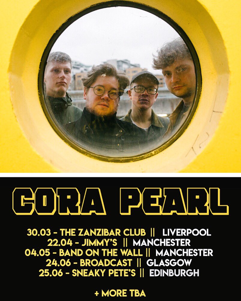 Delighted to announce our upcoming out of town shows. 4 crackin’ cities, 5 historic venues, and some fantastic bands we are going to play with. See you on the road. Don’t be a stranger, come and say hi. 
Peace, love, and Arbor’s Shangri-La. Cora Pearl x