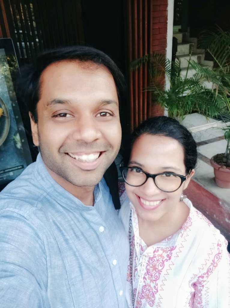 ExploreWithRoy's tweet photo. It was good meeting you, Miss @Spicytarian! Lunch was fabulous and thank you for inviting me over. Much thanks. 😃☺️

#thursday #lunchscenes #delhidiaries #IncredibleIndia https://t.co/JGuWJdvRGy
