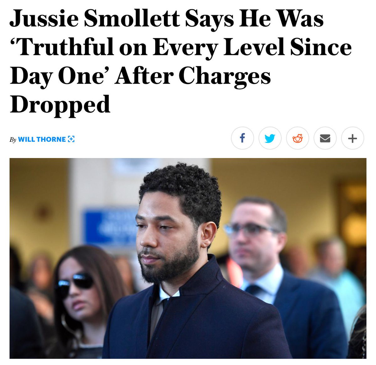 That seems like a good point - and one that is PARTICULARLY relevant given the events of the last few days.Jussie Smollett may well have experienced discrimination. Who would say he isn't privileged?