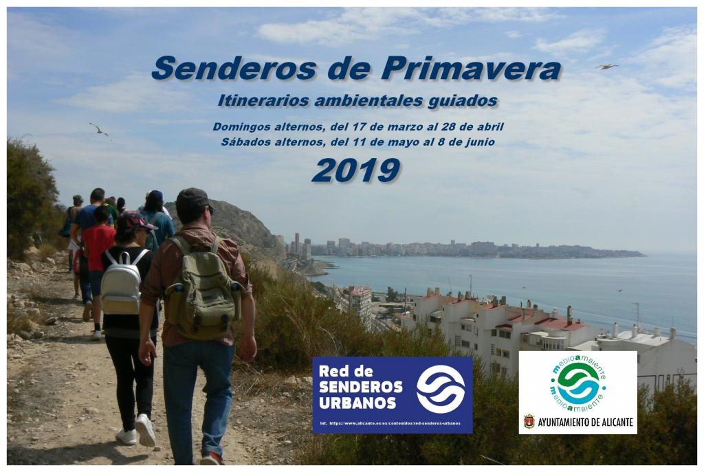 alicanteayto's tweet photo. 🌳 Nueva programación 'Senderos de Primavera' 2019. El 01/04 abrimos inscripciones para el 'Itinerario guiado en el Monte Benacantil'. https://t.co/XRXMoX3MWK #MedioAmbiente https://t.co/Z7RH9doOTX