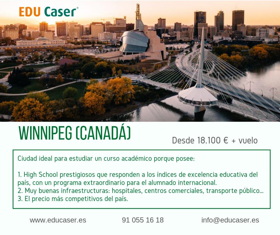 EDUCASER_'s tweet photo. Para #EduCaser Winnipeg es uno de los destinos más atractivos para estudiar un Año Académico en el extranjero. Más información en el 91 055 16 18 o en https://t.co/zENi8WoQ6g https://t.co/tFIbhPRvXW