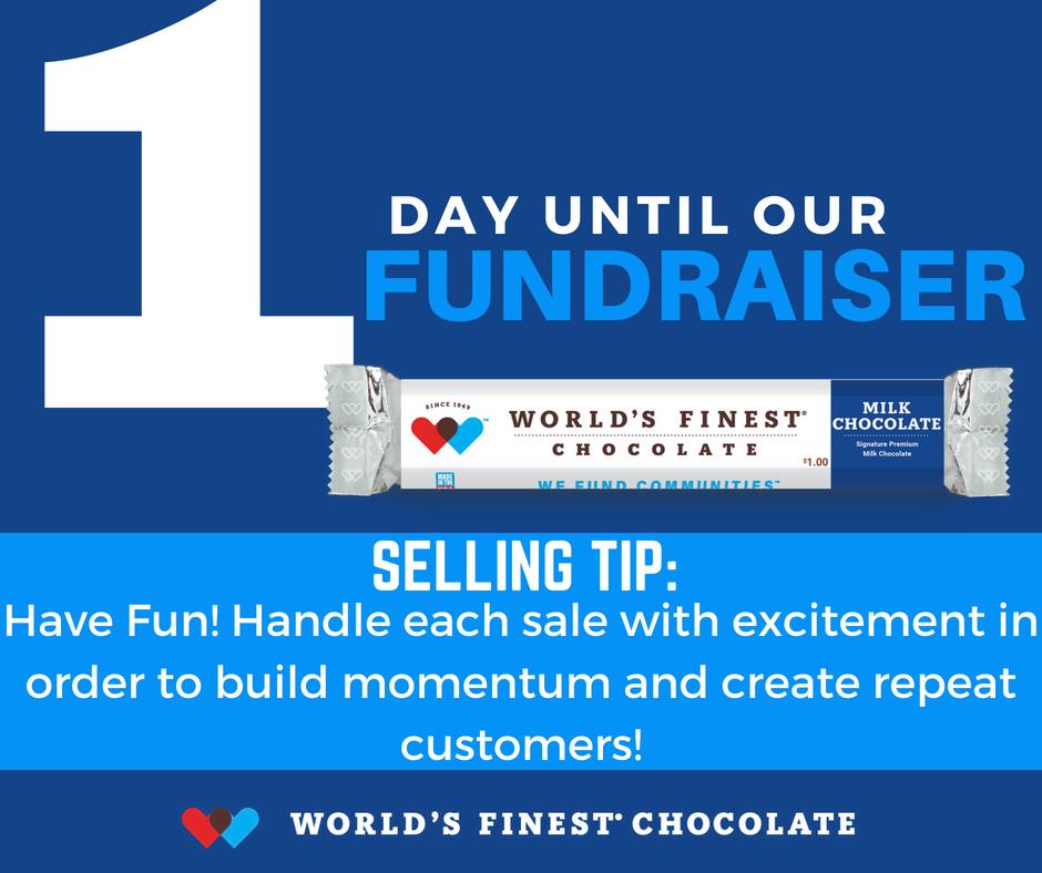 OHScouncil's tweet photo. Guess what starts tomorrow!?! World's Finest Chocolate Sales! Find a StuCo representative after school to get your chocolate fix! All bars are $1. https://t.co/ILNqG3HHxn