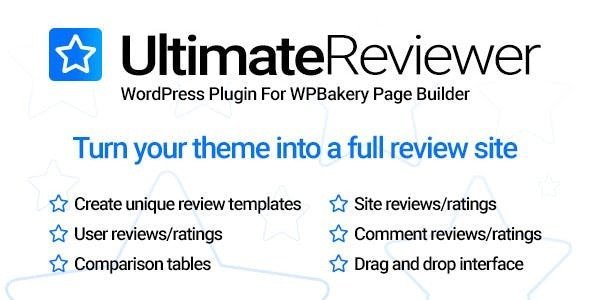 ItsWPLocker's tweet image. #Wplocker #Free #WordPress #Themes #Plugins Ultimate Reviewer for WPBakery Page Builder v1.3.1 bit.ly/2WofKOS
